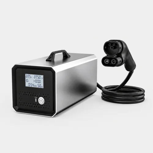 CCS2 V2L discharger 5kW with dual Schuko outlets